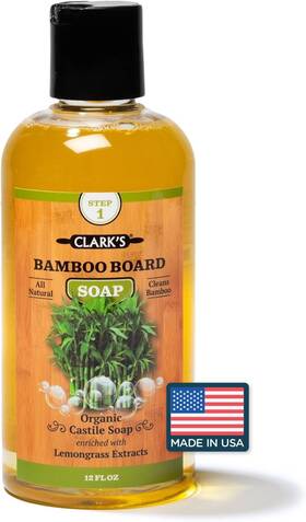 Clarks 853324008289 Cutting Board Organic Soap - Enriched With Lemongrass Extracts