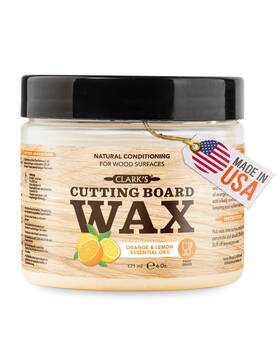 D0-ra8s-e8ox Clarks Cutting Board Wax - 2-in-1 Wood Butter And Food Grade Mineral Oil With