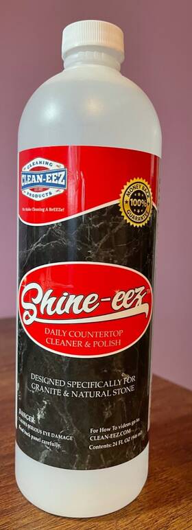 Clean Eez 611056600368 Shine Daily Countertop Granite And Natural Stone Cleaner Polish