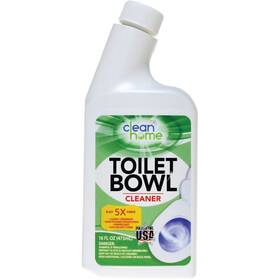 Hs-100284 Clean Home 16 Oz Liquid Chlorine Toilet Bowl Cleaner Pack Of 12
