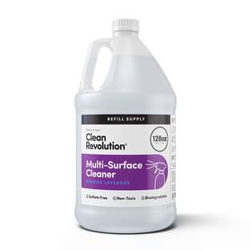 Clean Revolution 810004550940 Multi Surface Cleaner Refill Supply Nontoxic Ecofriendly And Plantbased Ready To U