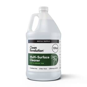 Cr-128rs-msc-1grntea Clean Revolution Multi Surface Cleaner Refill Supply Non-toxic Eco-friendly And Plant-based R