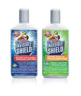 Clean-x 844584057759 Invisible Shield Tub And Shower Glass Restoration Protectant