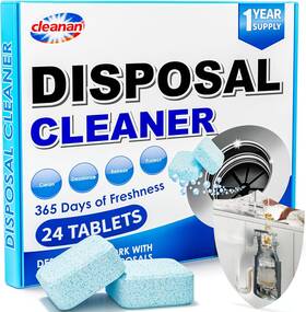 Tablets-24 Cleanan 726084999138 Foaming Garbage Disposal Cleaner And Deodorizer Pack Food Cl