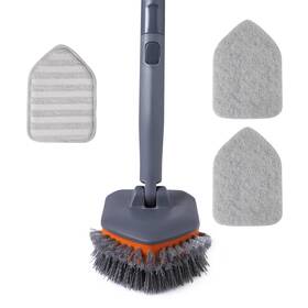F046 Cleanhome Cepillo Fregador De Ba Era Con Mango Largo Ara Azos Limp Para Casa Y Cocina O