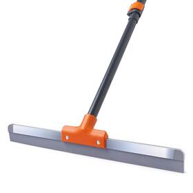 Zjus-fs05 Cleanhome Rubber Floor Squeegee For Concrete Tile Metal Aluminium Heavy D