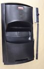 2tej8 Cleaning . 6-1 4 Plastic Rubbermaid- System Black Window