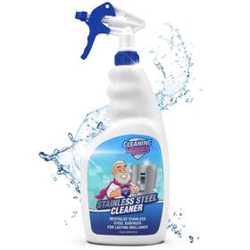 Cleaning Heroes 860011741510 Stainless Steel Cleaner And Polish Spray 32 Fl. Ounces Premium S