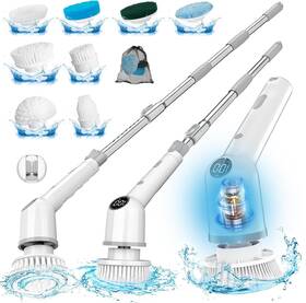 Gttvi-br151 Clelifove Electric Cleaning Brush Handheld Cleaner Cordless Spin Scrubber Kitchen Bathroom
