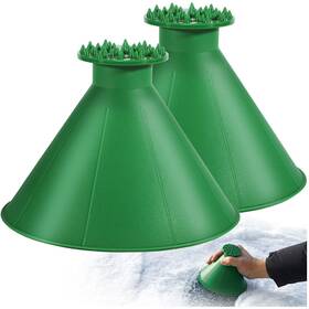 Clesdf 665012770954 Magical Car Ice Scraper Funnel Snow Windshield Scrapers