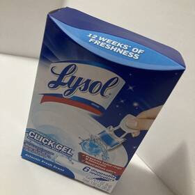 1920089059 Click Gel Lot Of 4 Lysol Ocean Fresh Automatic Toilet Bowl Cleaner 6/box