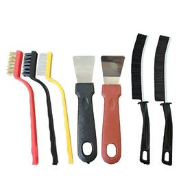 C103 Cljaqzw Best 7 Pcs Multi-purpose Crevice Cleaning Brush Tool For Stubborn Kitchen Grease