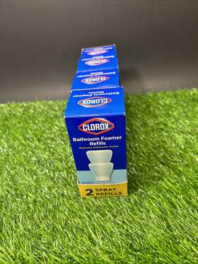 Clorox 044600601656 Bathroom Foamer Refillable Cleaner Refills 4 Two Packs - 8 Total New
