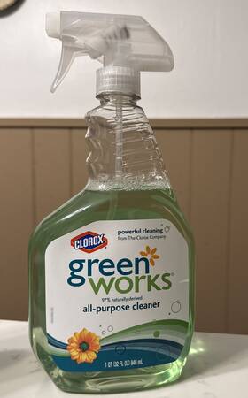 Clorox 055500010646 Vintage Green Works All Purpose Cleaner 32 Oz Original Formula Bottle Nos