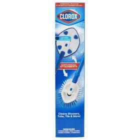 1896927 Clorox Tub And Tile Brush Scrubber Set