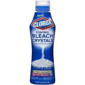 4460031343 Clorox Zero Splash Bleach Crystals 24 Oz Fresh Meadow Scent 1.5lbs