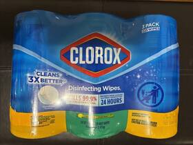 60093 Clorox Free And Clear Compostable Cleaning Wipes Light Lemon Scent 75 Count Pac