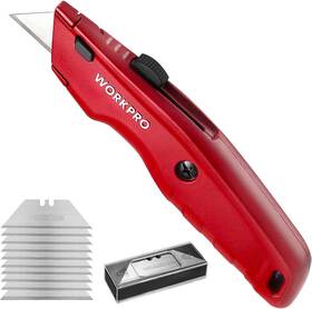 8541813583 Clorox Premium Utility Knife Retractable All Metal Heavy Duty Box Cutter Quick Change