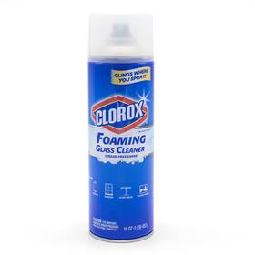 Bb0079 Clorox Foaming Glass Cleaner Aerosol - All Purpose Window And Cleaning Spr