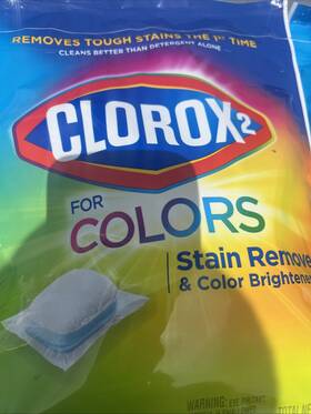 Cxc-199 Clorox 2 Laundry Stain Remover And Color Booster Packs Total Of 80 Count
