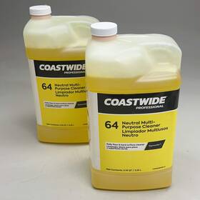 919529 Coastwide 2 Pack All Purpose Neutral Cleaner 6.5l Yellow