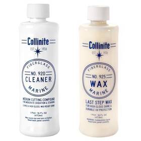 Collinite 737534818558 920 Fiberglass Boat Cleaner And 925 Wax Combo Pack