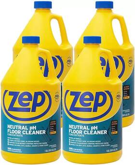 Zuneut128 Commercial 313041420424 Neutral Ph Floor Cleaner. 1 Gallon Case Of 4 - Concentrated Pro Tr