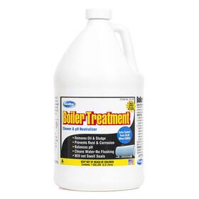 Comstar 024924351451 Boiler Treatment With Blue Color Indicator Water Cleaner And Ph Neutralize