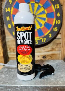 Concept Laboratories 819265007408 Instant Spot Remover Pets Blood Wine New 12 Oz Spray Bottle