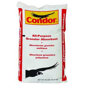 35ux86 Condor Granular Clay Floor Absorbent 40 Lb. Bag