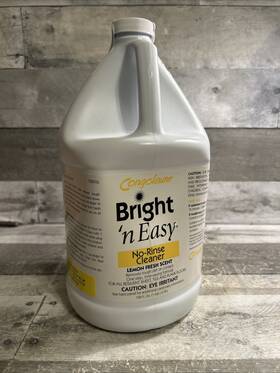 Cng30011 Congoleum Bright Ftn Easy No-rinse Cleaner Concentrate Gallon
