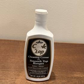 Cook Top 719881078298 Cleaning Cream For Smooth Ranges 20oz 99.9% Full