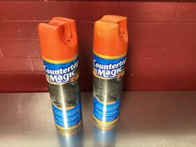 Cm17 Countertop Magic Vtg Cleans And Polishes For All Surfaces Lot Of 2
