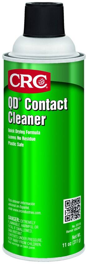 03130cs Crc Qd Contact Cleaner 03130 11 Wt Oz Plastic Safe Electronics Aerosol