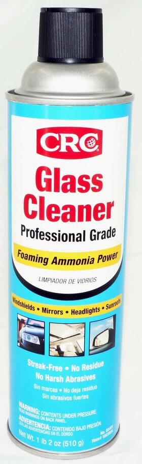 05401 Crc Glass Cleaner Professional Grade 18 Wt Oz
