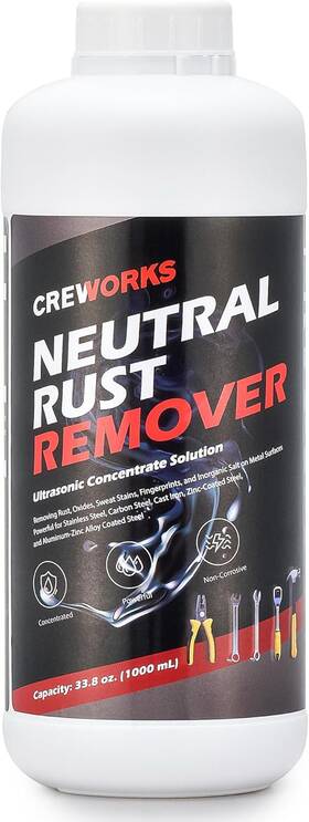 Dus-0003-00 Creworks Heavy Duty Rust Remover 34 Fl Oz Dissolving Solution For Metals