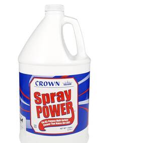 Crown 043902125631 Spray Power All-purpose Multi-surface Cleaner 1 Gallon And Wipe-off