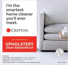Crypton 689566842486 Upholstery Gold And Purple Stain Remover Kit With Odor Out Deodorizer 8