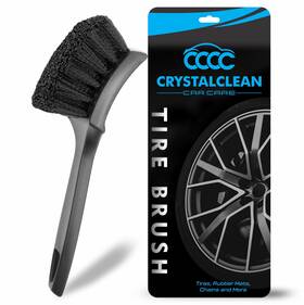 Cctb-v01-red Crystal Clean Car Care Interior Cleaning Brush Scrub For Carpet Floor Mats Tire &home