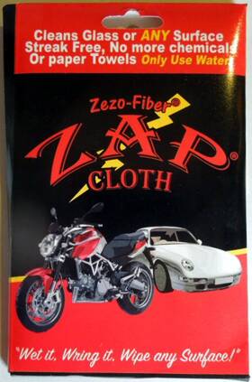 Crystalage 060097635047 Zap Cloths The Ultimate Window Cleaner Pack Of 5