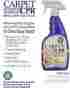 Cs-24qcbo Cpr-carpet-cleaner Best Carpet Cpr Cleaner Spray Spot Pet Stain Remover 24oz Detergent 675027103210