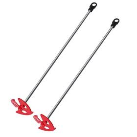 Ctopogo 792276331789 Paint Epoxy Resin Mud& Ceramic Glaze Mixer Paddle Blades - Power Drill Stir