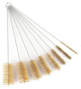 Ctsyuqoo 747302298604 16 Inch Extra Long Pipe Cleaning Brush Set With Brass Bristles 8 Piece Varie