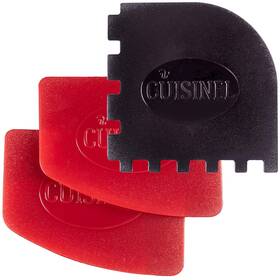 Cuisinel 810033753015 Pan Scraper Tool Set - Flexible Kitchen Cleaning Utensil For Cast Iron Grill