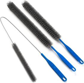 Cuitrent 014679482289 Refrigerator Coil Cleaning Brush Sewer Set Clog Remover For Toilet Kitchen Sink