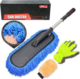 Cytoo 717390401545 Car Wash Brush Duster Mop Detailing Cleaning Kit Mitt Microfiber Scratc