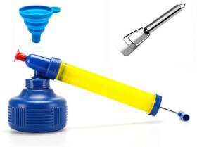 3f-n2f3-stcq Dadaozhijian Diatomaceous Earth Applicator Garden Puffer Duster Powder Yellow