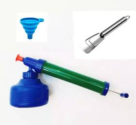 Dadaozhijian 744110685930 Diatomaceous Earth Applicator Garden Puffer Duster Powder Green