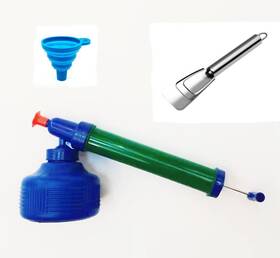 Dadaozhijian 761325635307 Diatomaceous Earth Applicator Garden Puffer Duster Powder Green