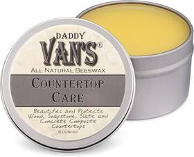 Daddy Vans 445020229285 All Natural Beeswax Countertop Care For Soapstone Slate Concrete